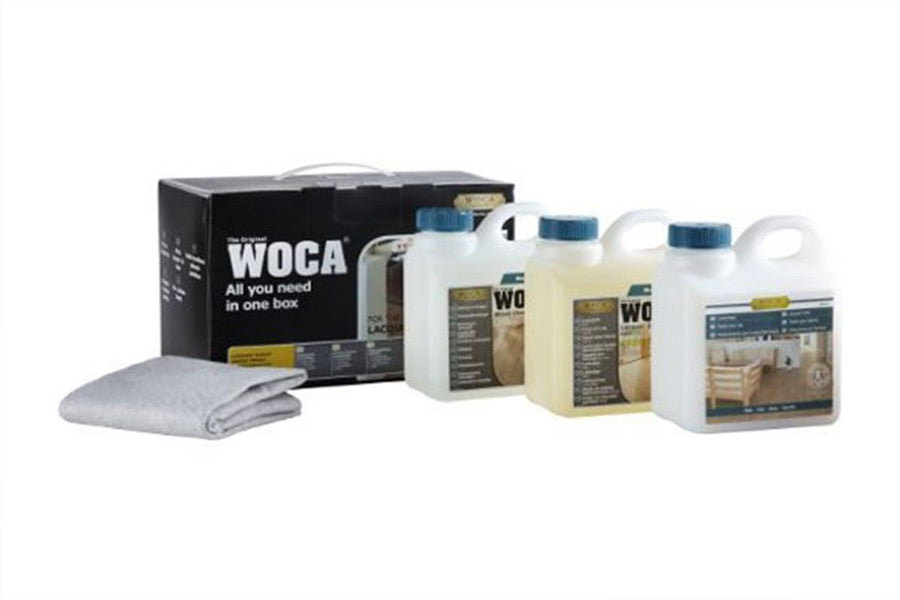 Woca Care and Protect Kit Lacquer, Laminate & Vinyl 699973UK-M