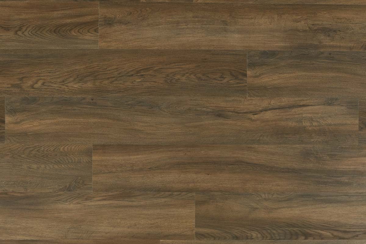 Spectra Luxury Gluedown Vinyl Flooring Mocha Grain Oak Plank