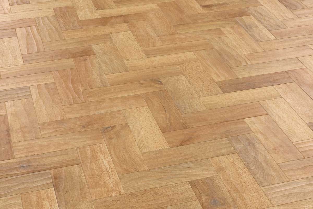 Karndean Art Select Spring Oak Gluedown Herringbone LVT