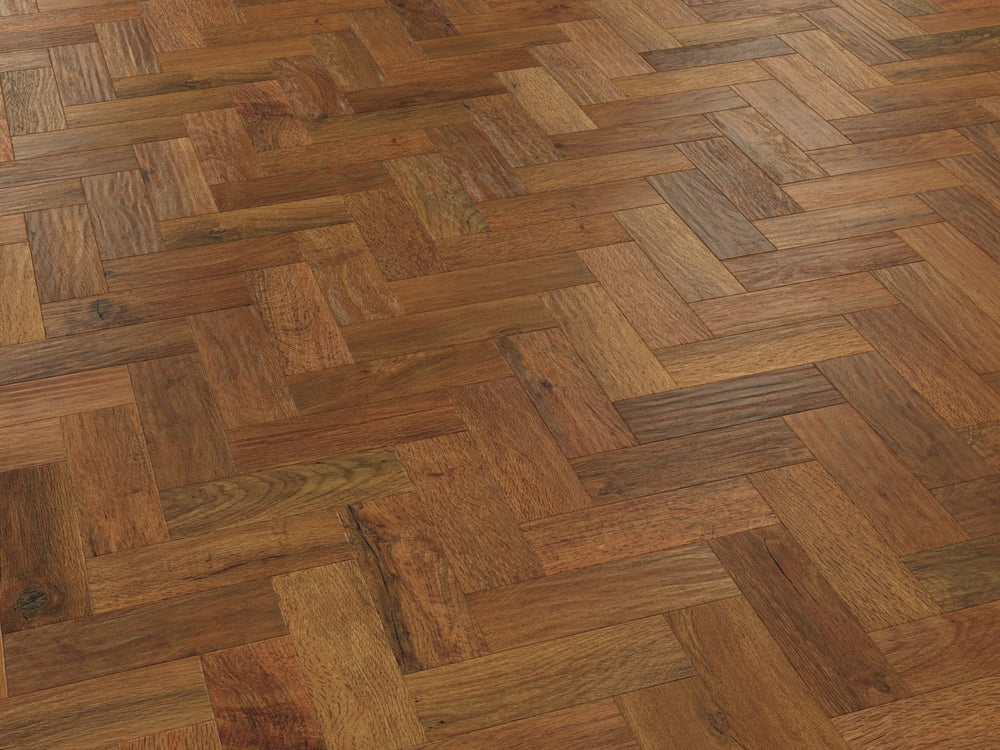Karndean Art Select Dawn Oak Gluedown Herringbone LVT AP02