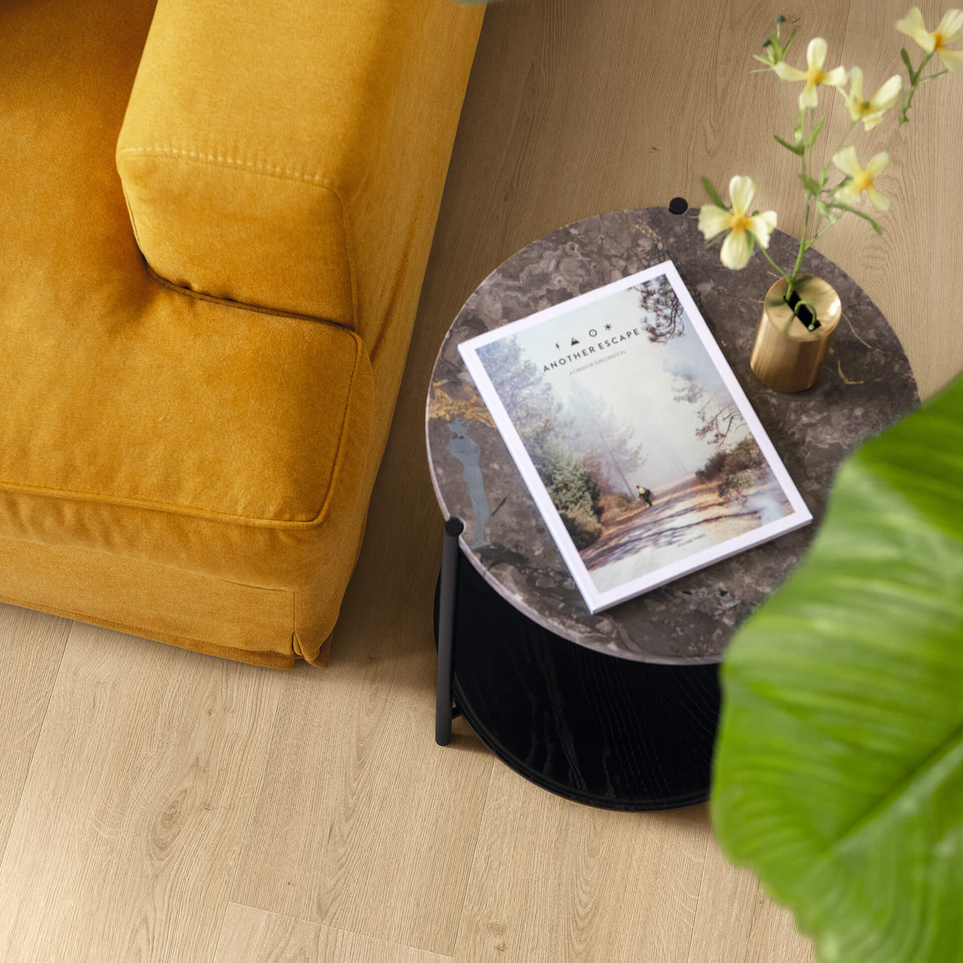 Quick-Step Bloom Botanic Beige Click Vinyl Built-in Underlay