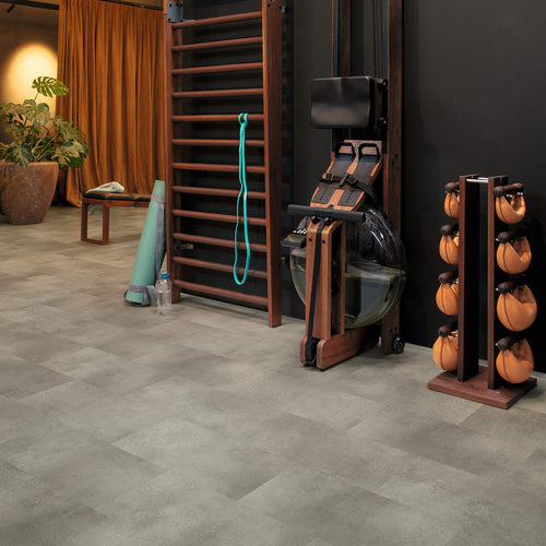 Quick-Step Oro Concrete Rock Click Luxury Vinyl Tile Built-in Underlay