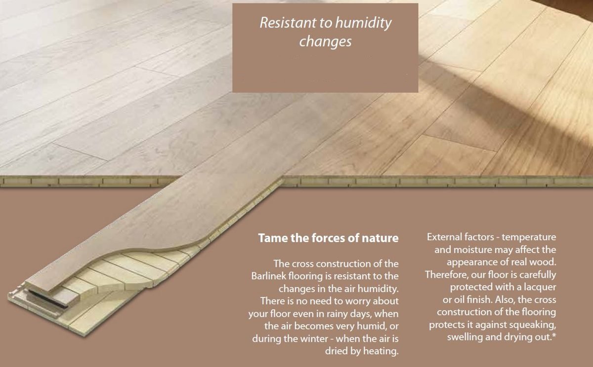 Home Choice 14mm x 180mm Newbridge Oak Smoked Engineered Wood Matt Lacquer