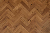 Home Choice Engineered Rustic Oak Herringbone 10mm x 90mm Butterscotch Brushed UV Lacquered ENG-NTHB-10-3623