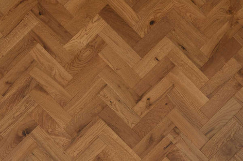 Home Choice Engineered Rustic Oak Herringbone 10mm x 90mm Butterscotch Brushed UV Lacquered ENG-NTHB-10-3623