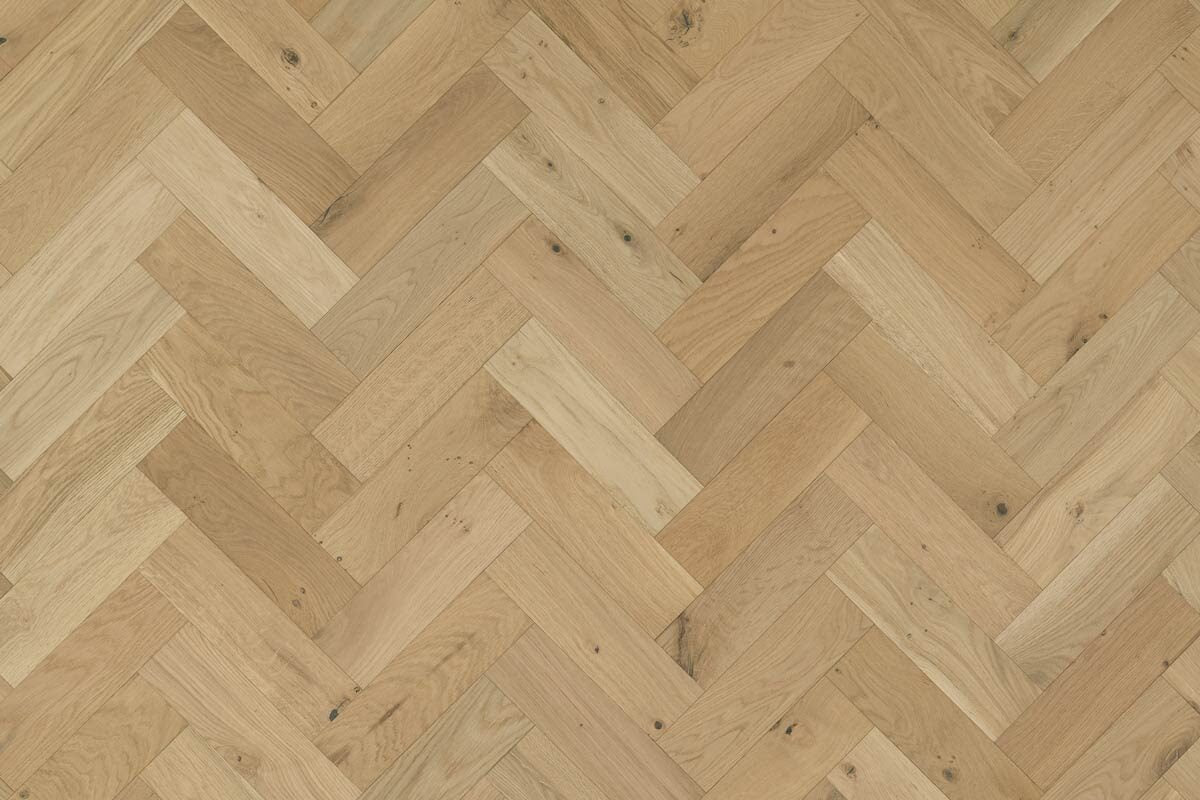 Home Choice Engineered Rustic Oak Herringbone 10mm x 90mm Brushed Invisible Oiled ENG-NTHB-10-3620