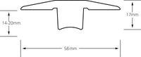 Kahrs 7029024EKRI Oak Nouveau Rich, Ale Threshold Trim