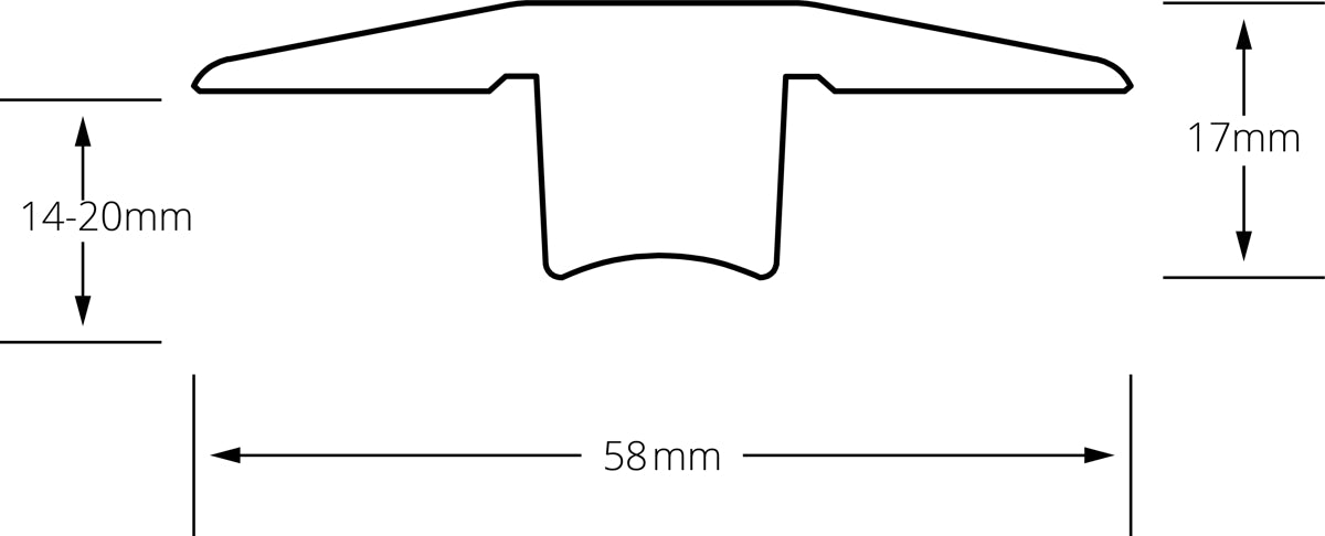 Kahrs 7029024EKRI Oak Nouveau Rich, Ale Threshold Trim