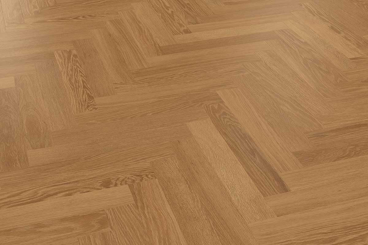 Karndean Knight Tile Honey Limed Oak Gluedown Herringbone LVT SM-KP155