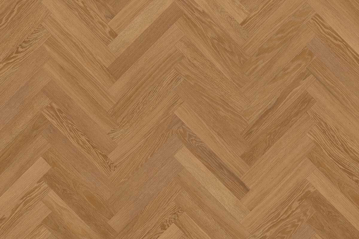 Karndean Knight Tile Honey Limed Oak Gluedown Herringbone LVT SM-KP155