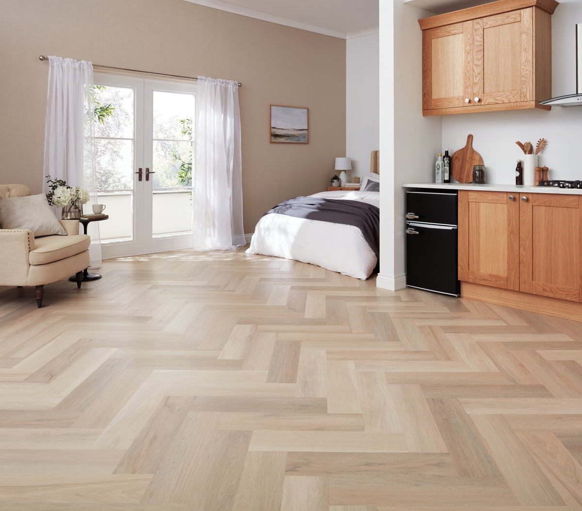 Karndean Van Gogh Texas White Ash