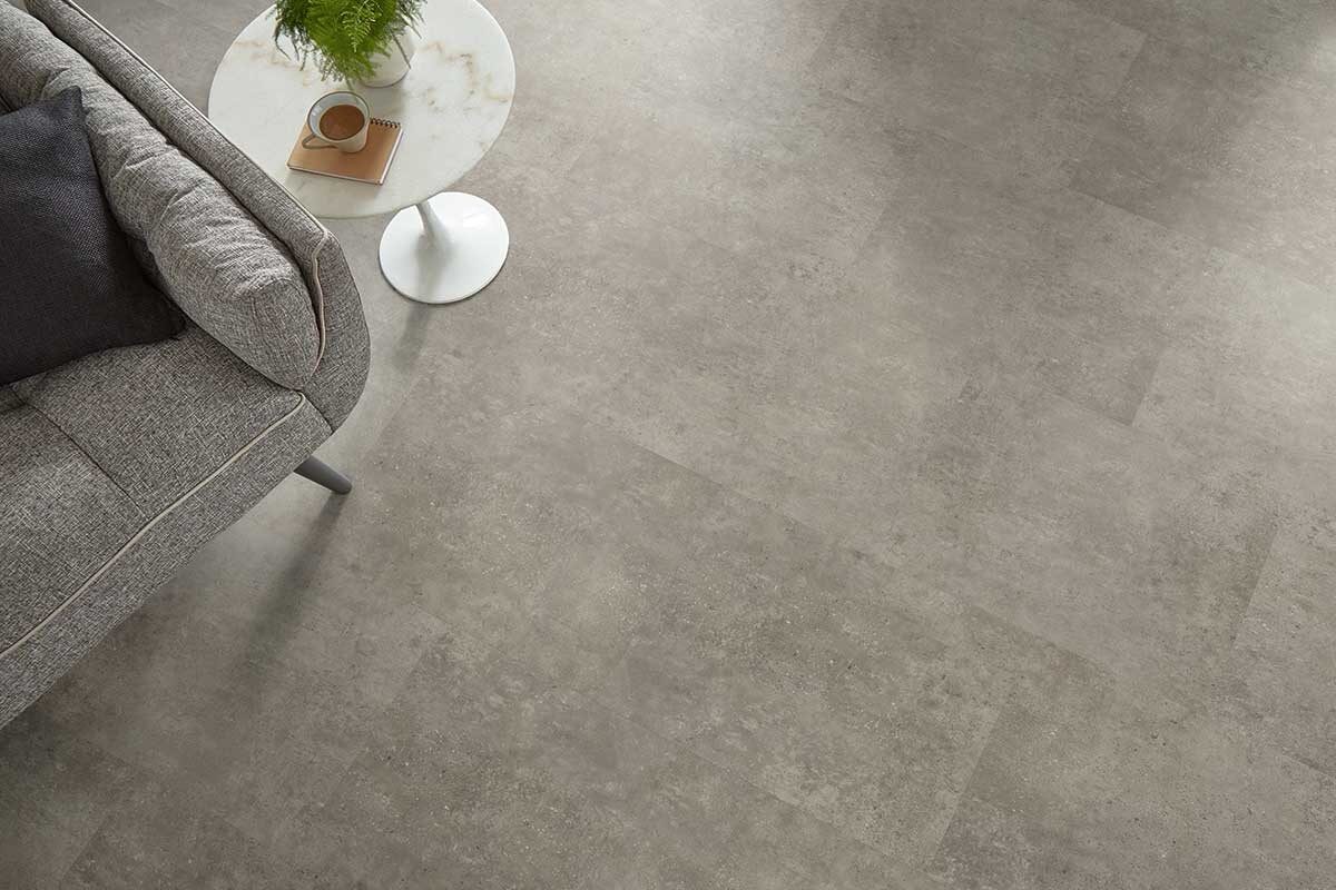 Karndean Van Gogh Pebble Grey Gluedown Luxury Vinyl Tile VGT2410