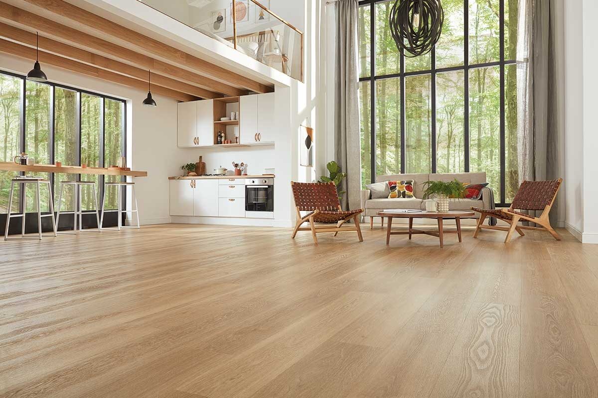 Karndean Van Gogh Warm Brushed Oak Gluedown LVT