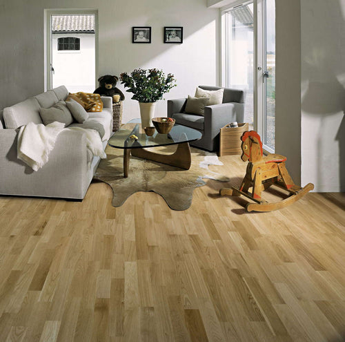Kahrs Avanti Oak Rustic Engineered Wood Satin Lacquer