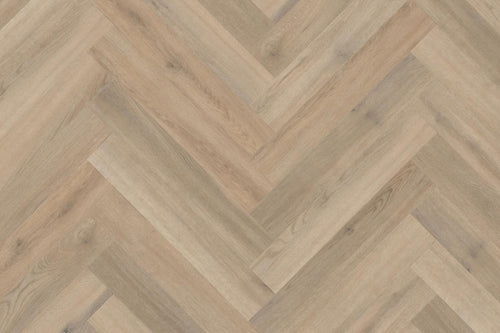 Polyflor Camaro Naked Blond Oak Gluedown Herringbone LVT