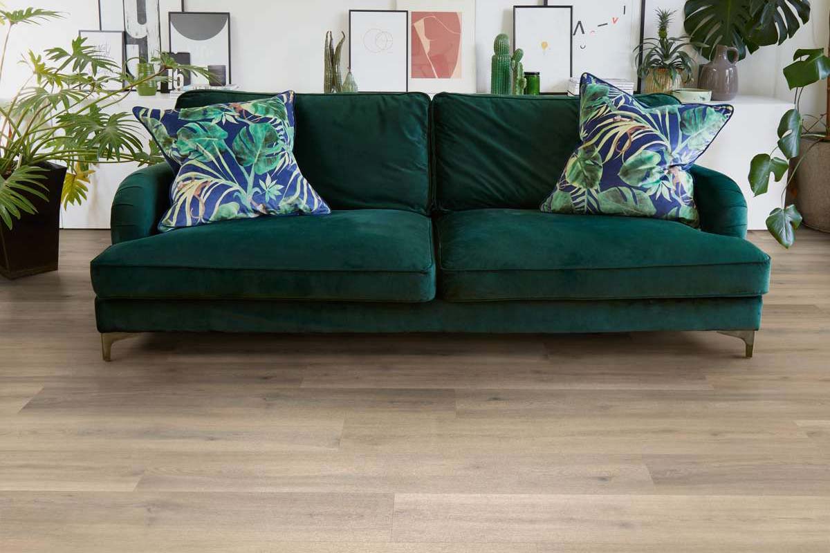 Polyflor Camaro Naked Blond Oak Plank Gluedown LVT PLK2257