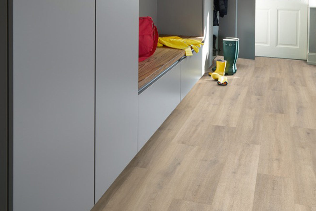 Polyflor Camaro Naked Blond Oak Plank Gluedown LVT