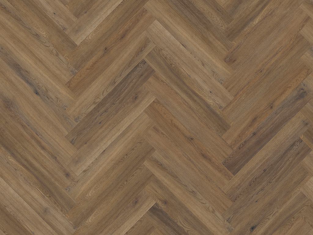 Polyflor Camaro RigidCore Astoria Oak Herringbone LVT
