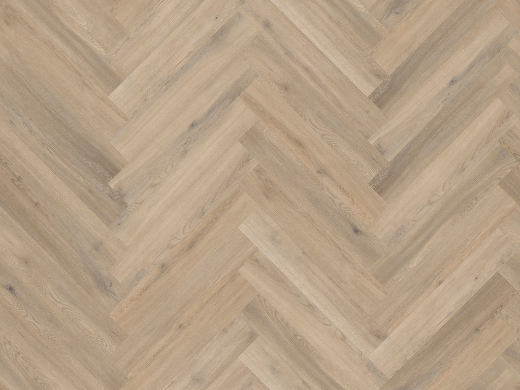 Polyflor Camaro RigidCore Naked Blond Oak Herringbone LVT