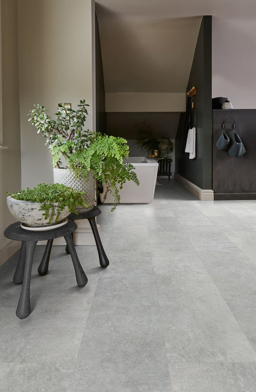 Polyflor Camaro RigidCore Tribeca Cement Luxury Vinyl Tile