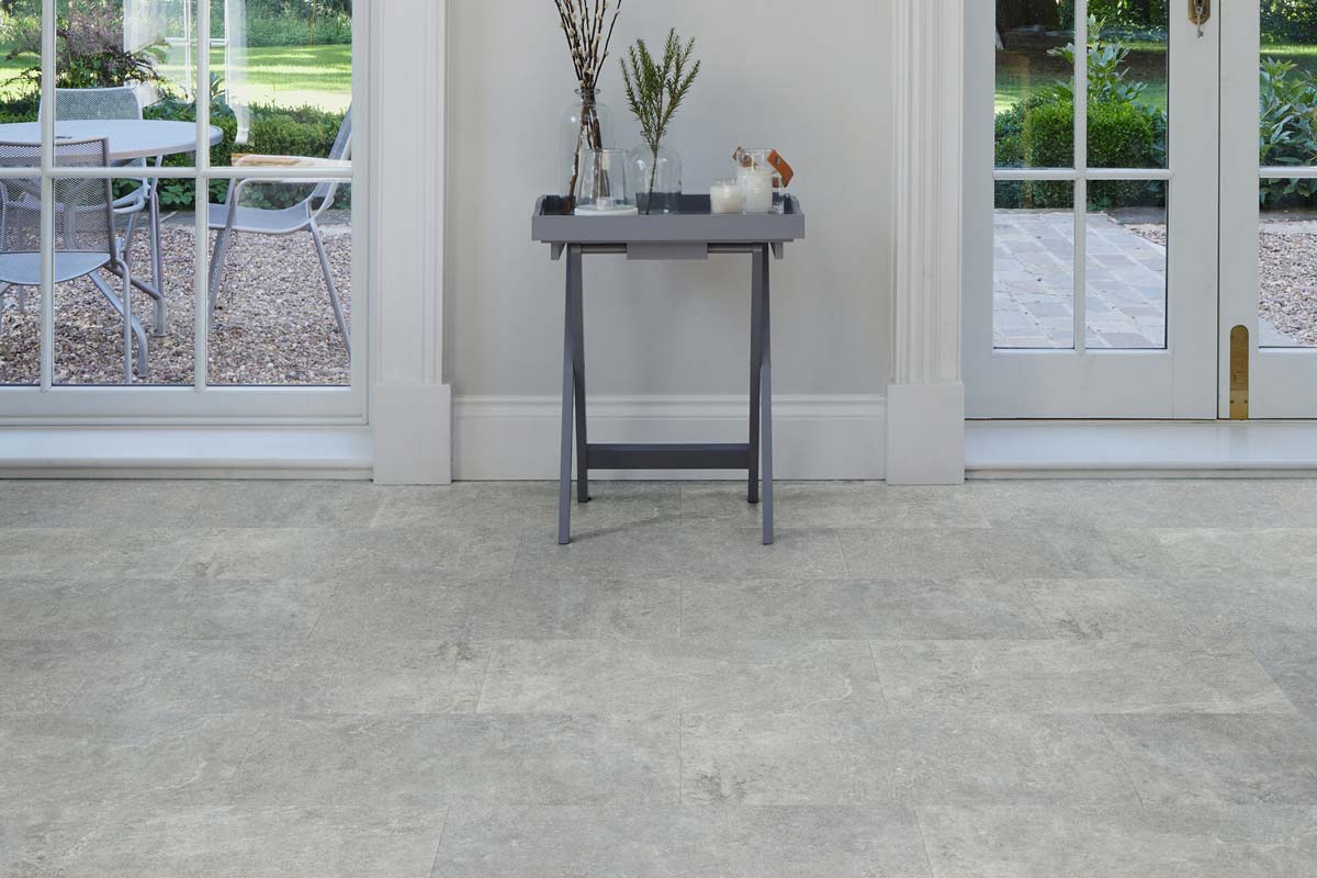Polyflor Camaro Tribeca Cement Gluedown Luxury Vinyl Tile