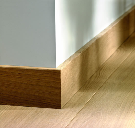 Quick-Step Veneered Parquet Skirting QSWPPSKR05106 Lily White