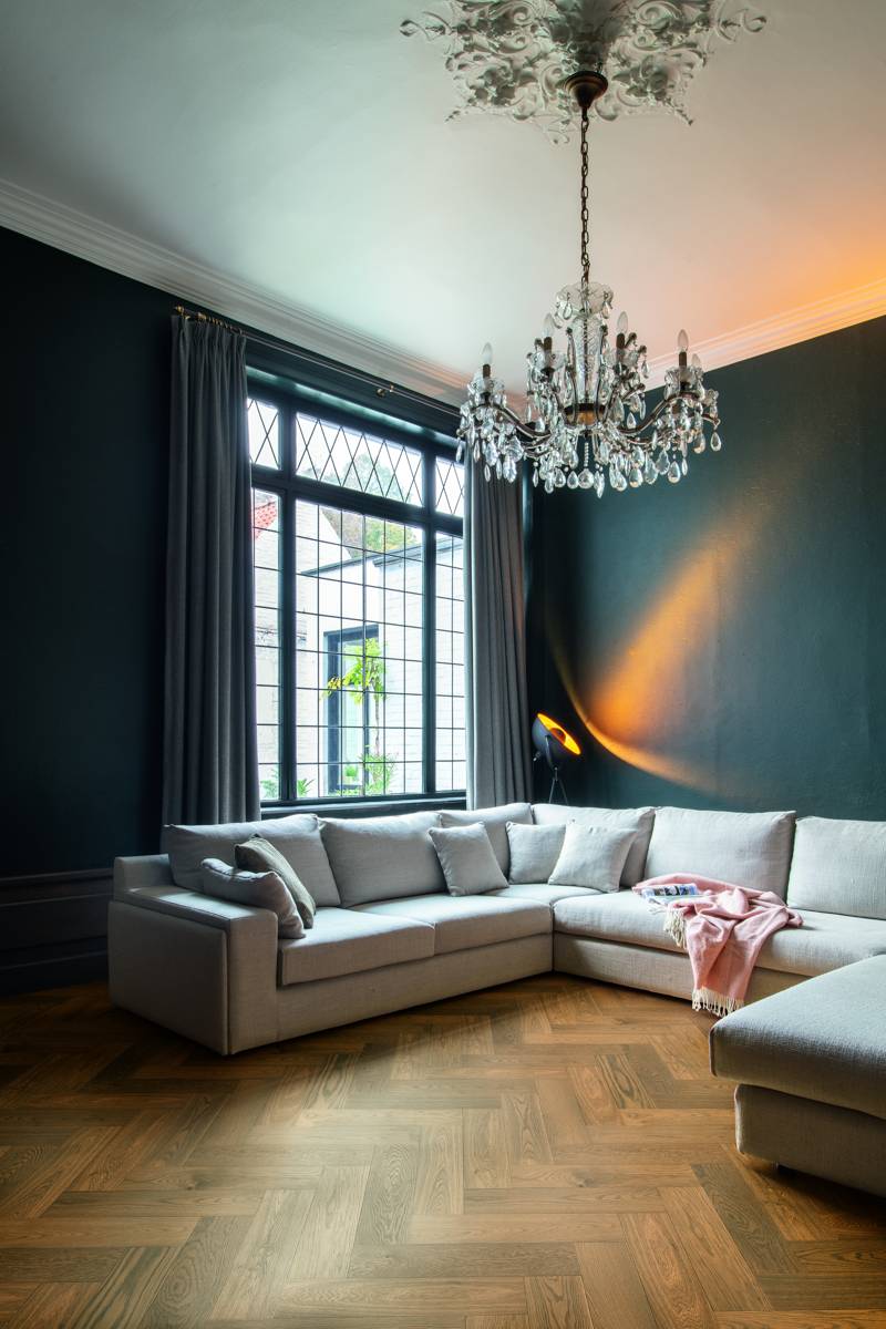 Quick-Step Disegno Cinnamon Raw Oak Click Herringbone