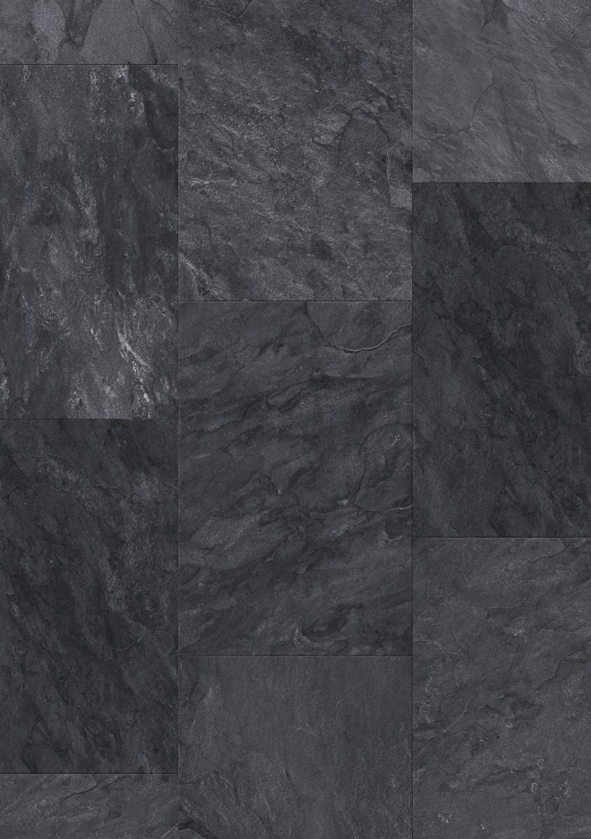 Quick-Step Muse Grey Slate Click Tile Effect Laminate