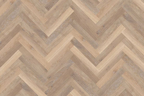 Karndean Knight Tile Rose Washed Oak Gluedown Herringbone LVT